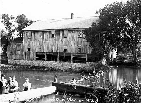 Woolen Mill, Chatfield Minnesota, 1910