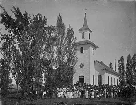 Swedish Evangelical Lutheran Church, Chisago City Minnesota, 1894