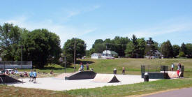 Chuckie Lundquist Skate Park, Chisago City Minnesota