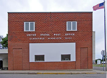 Post Office, Clarkfield Minnesota