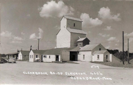 Clearbrook Co-op Elevator Association, Clearbrook Minnesota, 1950's