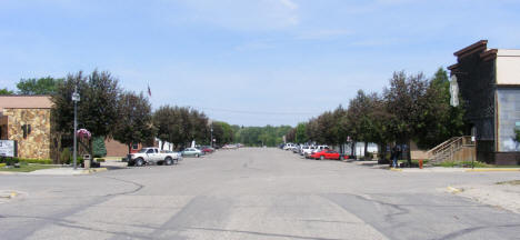 Street scene, Clearbrook Minnesota, 2008