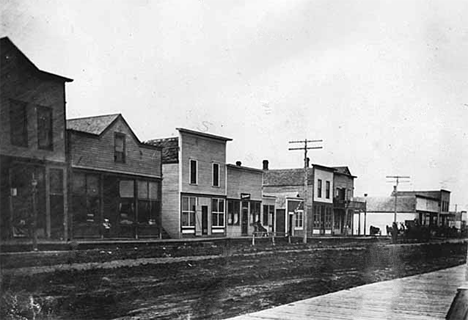 Broadway Avenue, Climax Minnesota, 1905-1910