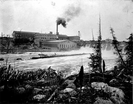 Northwest Paper mill, Cloquet Minnesota, 1900