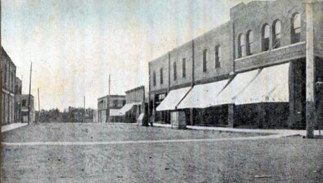 Third Street, Cokato Minnesota, 1908