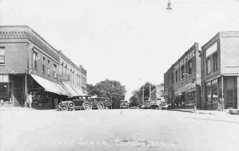 Street scene, Cokato Minnesota, 1934