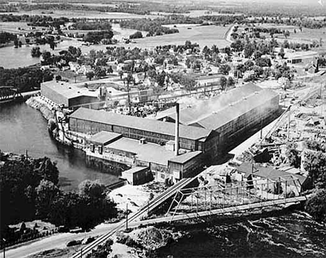 Granite finishing plant at Cold Spring Minnesota, 1956
