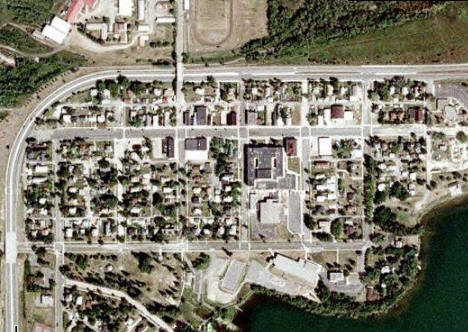 Aerial Photo, Coleraine Minnesota, 2007