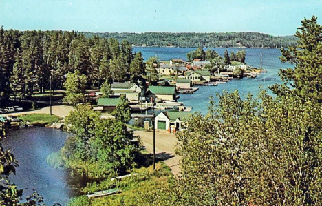 Crane Lake Village in Crane Lake Minnesota, 1960's