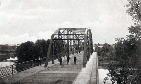 Main Street Bridge, Crookston Minnesota, 1908