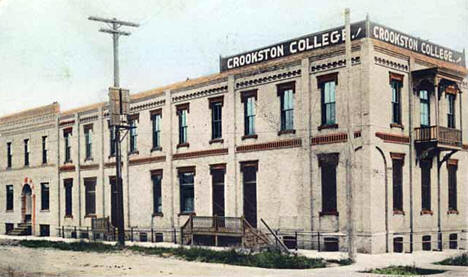 Crookston College, Crookston Minnesota, 1910