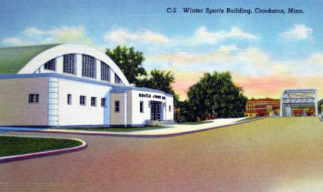 Winter Sports Building, Crookston Minnesota, 1940