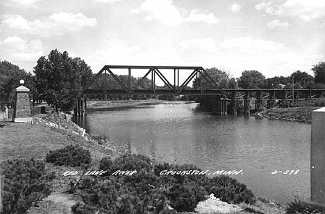 Red Lake River, Crookston Minnesota, 1950