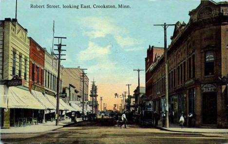 Robert Street, Crookston Minnesota, 1909