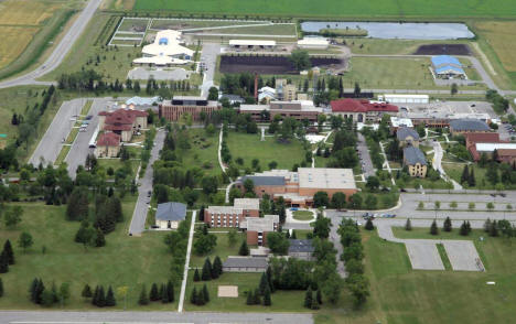 Aerial View, University of Minnesota Crookston Campus, 2005