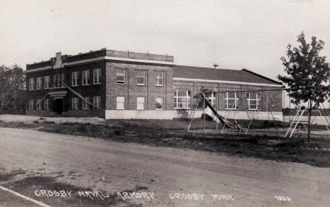 Crosby Naval Armory, Crosby Minnesota, 1920's(?)