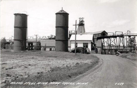 Inland Steel mine, Crosby Minnesota, 1940's