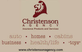 Christenson Insurance Agency, Crosby Minnesota 