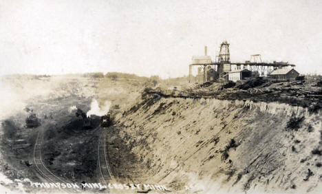 Thompson Mine, Crosby, Minnesota, 1920's
