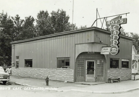 Roy's Cafe, Crosby Minnesota, 1950's