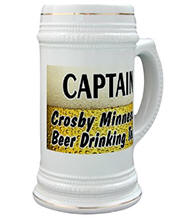 Crosby Beer Drinking Team Stein