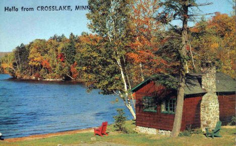 Hello from Crosslake Minnesota, 1960's?