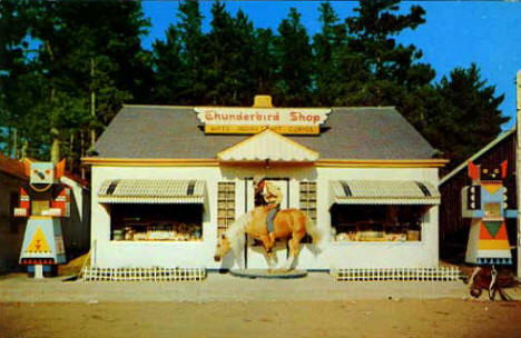 Thunderbird Shop, Crosslake Minnesota, 1950's