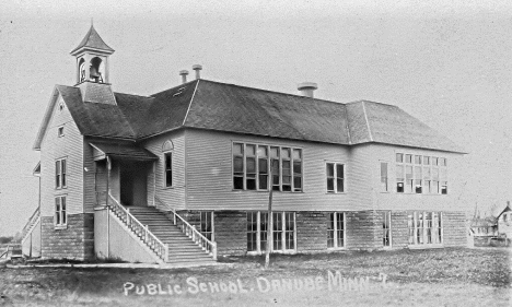 Public School, Danube Minnesota, 1916