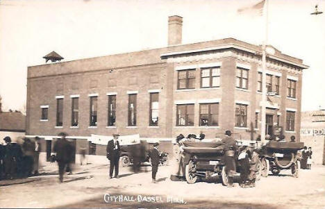 City Hall, Dassel Minnesota, 1910's