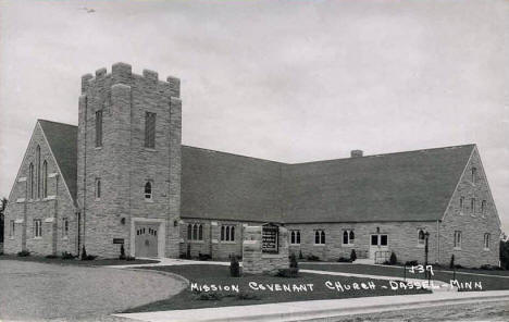 Mission Covenant Church, Dassel Minnesota, 1950's