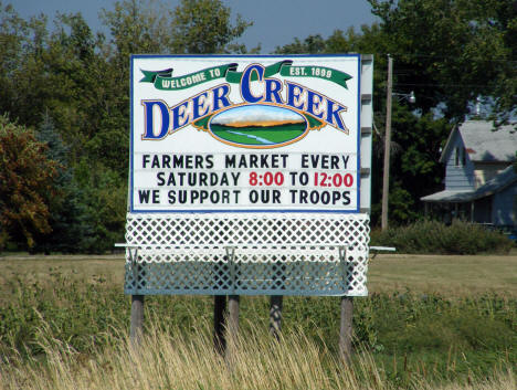 Welcome to Deer Creek Minnesota, 2008