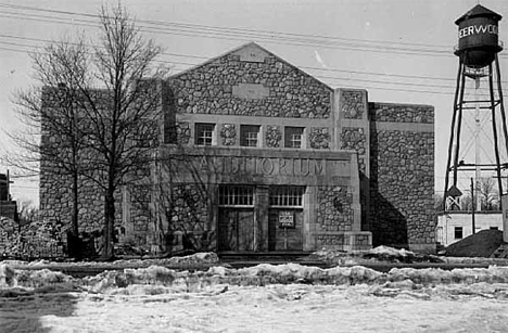 Auditorium, Deerwood Minnesota, 1937