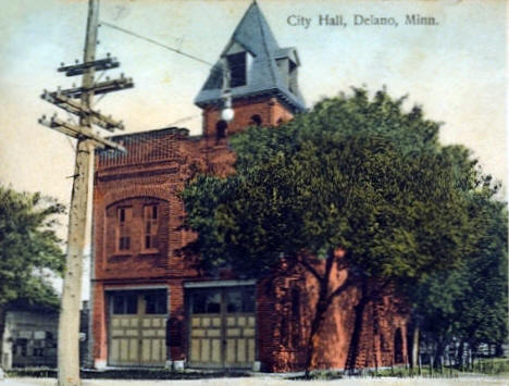 City Hall, Delano Minnesota, 1909