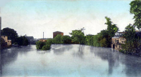 Crow River at Delano Minnesota, 1907
