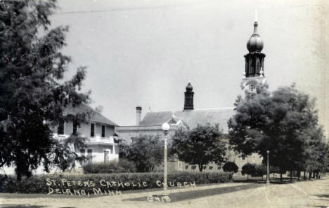 Saint Peter's Catholic Church, Delano Minnesota, 1930's