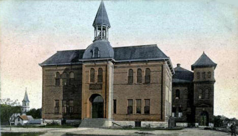 High School, Delano Minnesota, 1908