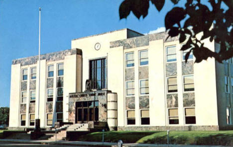 Becker County Courthouse, Detroit Lakes Minnesota, 1960's