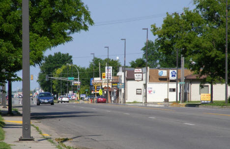 Street scene, Dilworth Minnesota, 2008