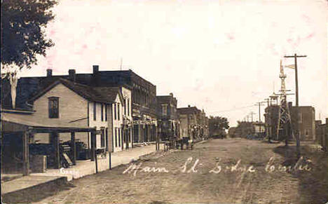 Main Street, Dodge Center Minnesota, 1908
