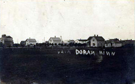 General View of Doran Minnesota, 1910's?