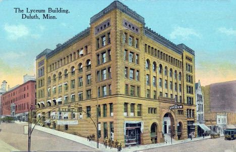 The Lyceum Building, Duluth Minnesota, 1915?