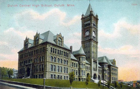 Duluth Central High School, Duluth Minnesota, 1910's