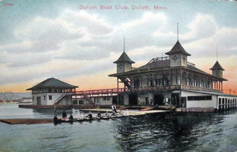 Duluth Boat Club, Duluth Minnesota, 1910's