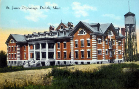 St. James Orphanage, Duluth Minnesota, 1910's