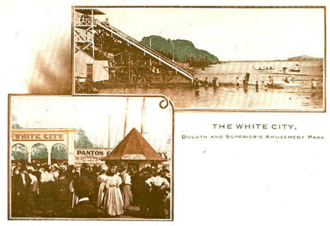 The White City, Duluth and Superior's Amusement Park, 1900's