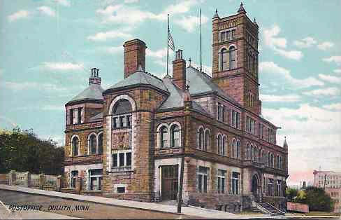 Post Office, Duluth Minnesota, 1911