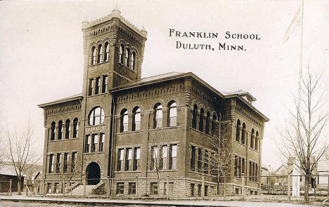 Franklin School, Duluth Minnesota, 1910's