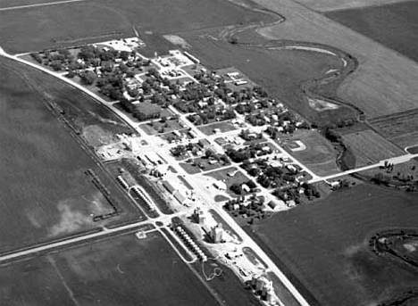 Aerial View, Dumont Minnesota, 1984