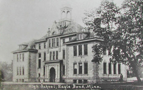 High School, Eagle Bend Minnesota, 1910's