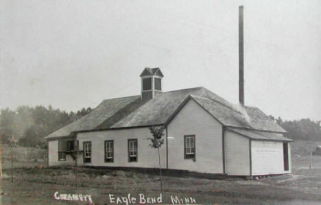 Creamery, Eagle Bend Minnesota, 1910's